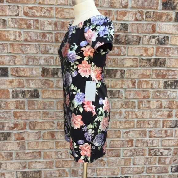 NWT J for Justify Floral Mini Dress M - Picture 2 of 6